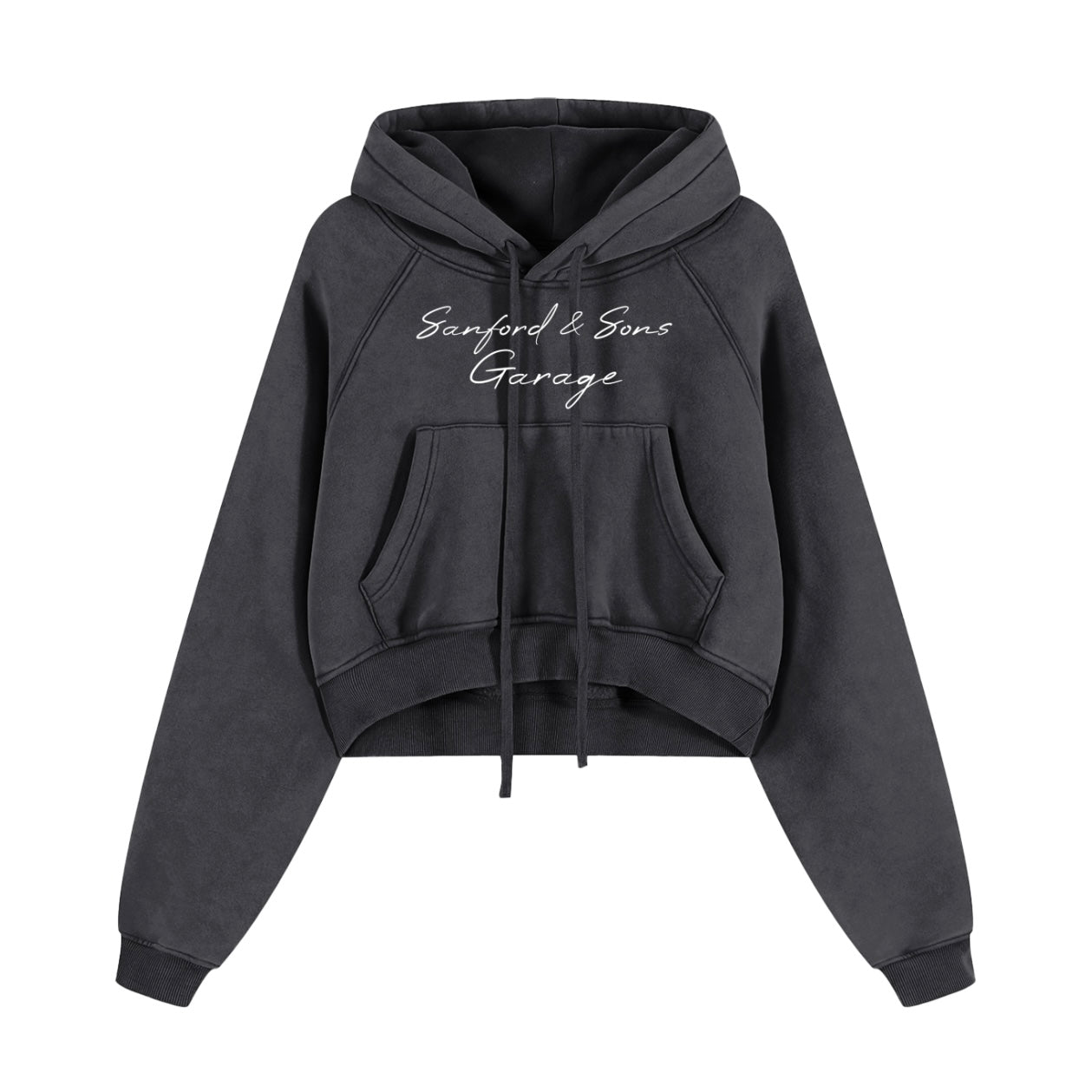 Gals - Sanford Sons Logo - Cropped Hoodie