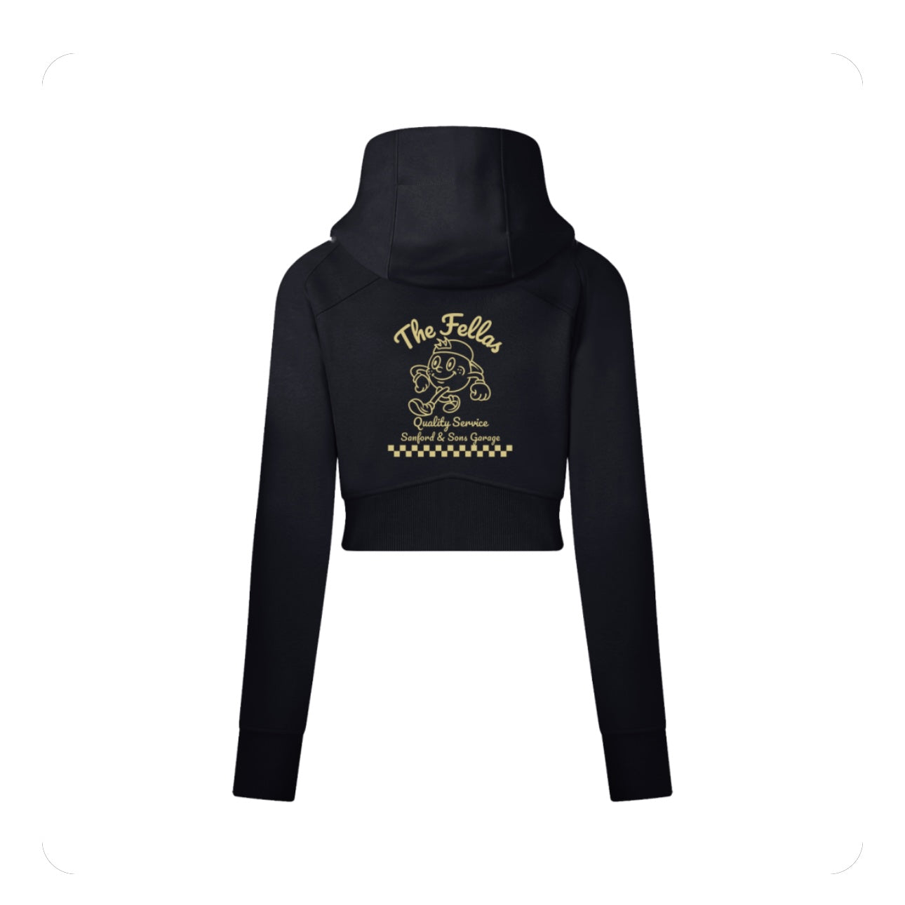 Gals - The Fellas - Cropped Hoodie