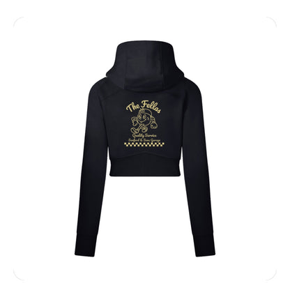 Gals - The Fellas - Cropped Hoodie